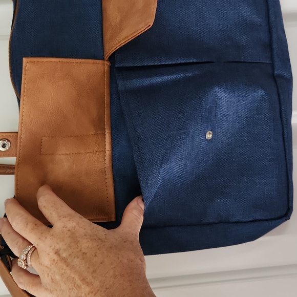 Tote bag with shoulder strap and handles - Picture 2 of 5